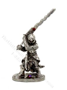(image for) Miniature Pewter Knight Figurine