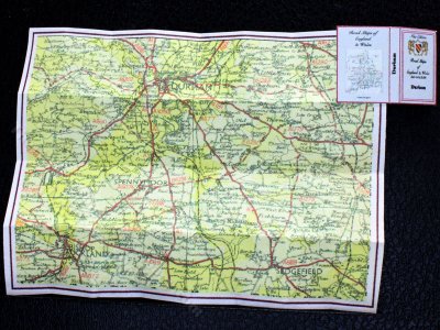(image for) Miniature Map of Durham for Dollhouses