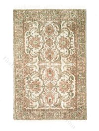 (image for) Miniature Beige Oriental Rug for Dollhouses