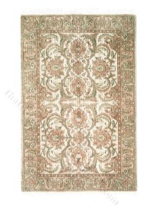 (image for) Miniature Beige Oriental Rug for Dollhouses