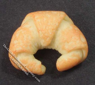 (image for) Miniature Croissant for Dollhouses