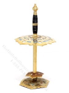 (image for) Miniature Cue Stand or Sword Rack for Dollhouses