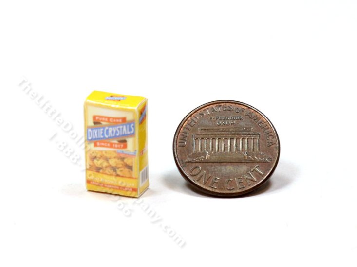 (image for) Miniature Box of Dixie Crystals Cane Sugar