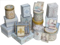 (image for) Miniature Marie Antoinette Packaging and Hat Boxes Kit