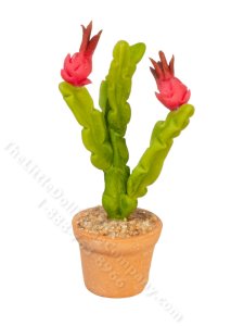 (image for) Miniature Cactus Plant for Dollhouses
