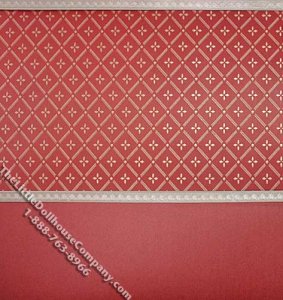 (image for) Dollhouse Scale Model 3 pc.Wallpaper Set