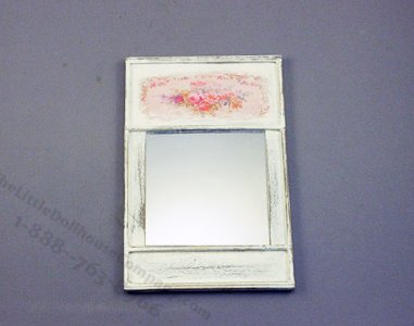 (image for) Dollhouse Miniature Provencal Country Style Mirror