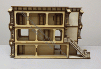 (image for) 1/48 Scale Lisa Painted Lady San Francisco with French Door