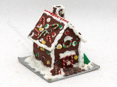 (image for) Miniature Gingerbread House by Judith Blondell