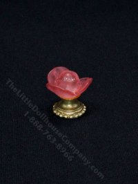 (image for) Dollhouse Scale Model Rose Blossom Ceiling Light