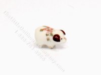 (image for) Miniature Porcelain Piggy Bank for Dollhouses