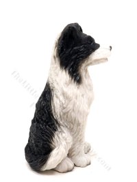 (image for) Miniature Border Collie Dog for Dollhouses