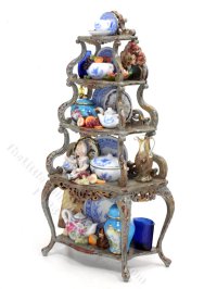 (image for) Miniature Etagere by Twylla Charles for Dollhouses