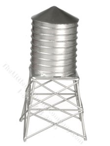 (image for) Miniature Water Tower for Dollhouses