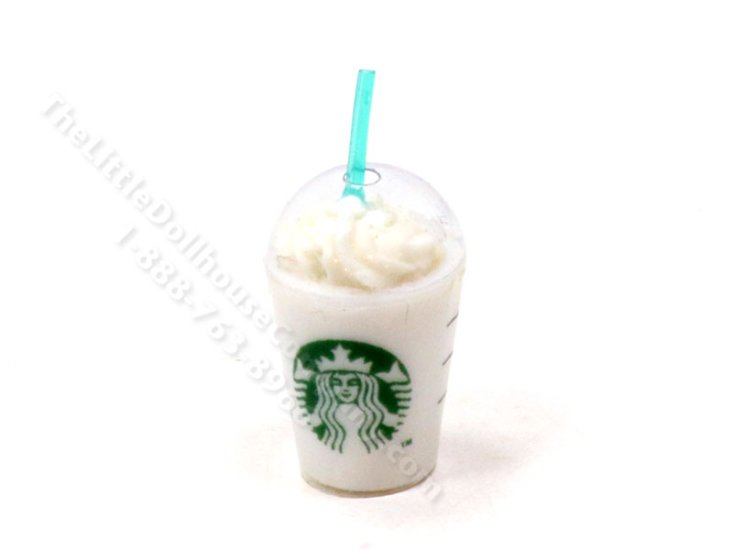 (image for) Miniature Starbucks Vanilla Frappe for Dollhouses