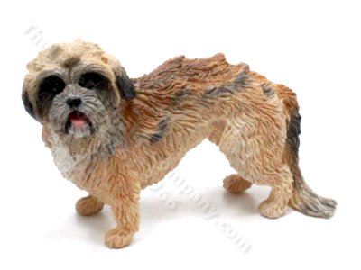 (image for) Dollhouse Scale Lhasa Apso Dog