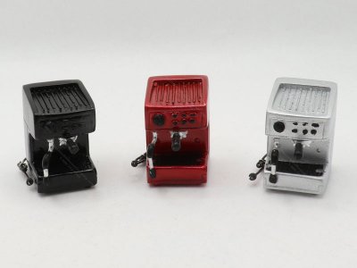 (image for) Miniature Espresso Machine for Dollhouses