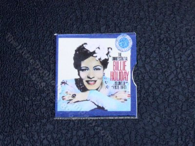 (image for) Miniature Billie Holiday Vinyl Record Sleeve for Dollhouses