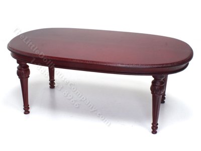 (image for) Miniature Mahogany Regency Dining Table