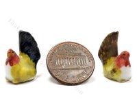 (image for) Miniature Ceramic Hen for Dollhouses (1pc)