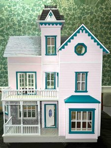 (image for) Assembled Georgian Secret Tower House in Pastel Hues