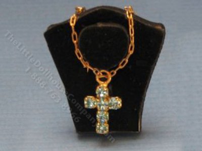 (image for) Miniature Cross Necklace Kit for Dollhouses