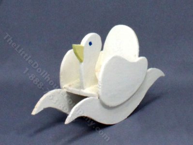 (image for) Vintage Handmade Miniature Rocking Duck for Dollhouses