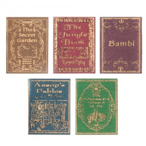 (image for) Miniature Reproduction Childrens Classics for Dollhouses