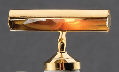 (image for) Dollhouse Scale Model Picture Frame Lamp, Brass 12v
