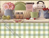 (image for) Miniature Milk Glass Pattern Wallpaper for Dollhouses