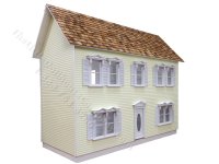 (image for) The Little Dollhouse Company Charlotte's Manor Assembled Dollhouse - Yellow