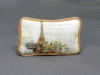 (image for) Miniature Paris Pillow for Dollhouses