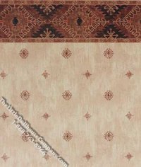 (image for) Brown on Brown Pattern Miniature Wallpaper for Dollhouses