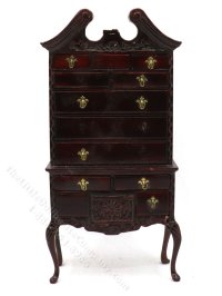(image for) Miniature As-Is Mahogany Hiboy