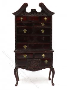 (image for) Miniature As-Is Mahogany Hiboy