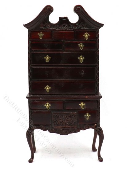 (image for) Miniature As-Is Mahogany Hiboy