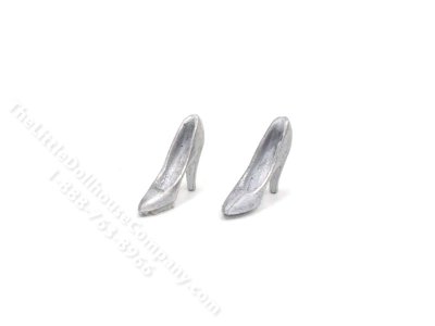 (image for) Miniature Moulded Metal High Heels