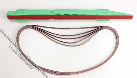 (image for) Very Fine 320 Grit Sanding Stick Kit with 5 Spare Sanding Belts