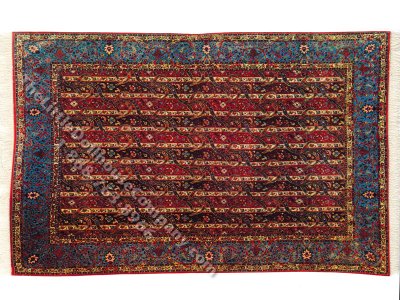 (image for) Dollhouse Scale Model Turkish Theme Rug - 10x7