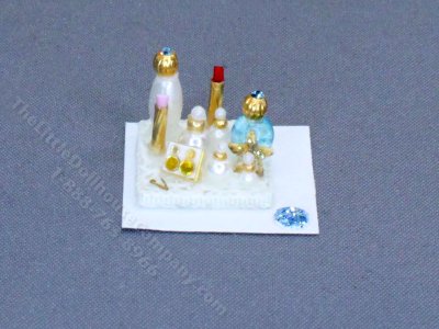 (image for) Miniature Square Vanity Set by Cheryl Warder