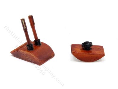 (image for) Miniature Wooden Pen and Blotter by Jane Woodham