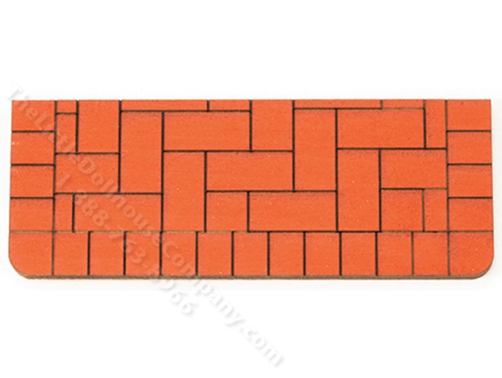 (image for) Miniature Large Brick Steps for Dollhouses