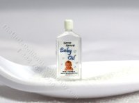 (image for) Miniature Bottle of Baby Oil for Dollhouses