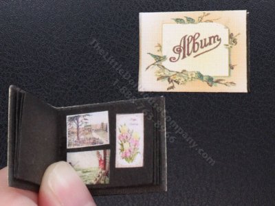 (image for) Miniature Cream Postcard Album