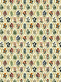(image for) 1/2" Botanical Tiles "Stained Glass" Sheets for Dollhouses