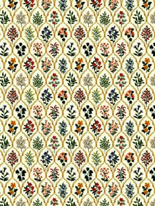 (image for) 1/2" Botanical Tiles "Stained Glass" Sheets for Dollhouses