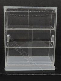 (image for) Dollhouse Miniature Clear Store Display Cabinet