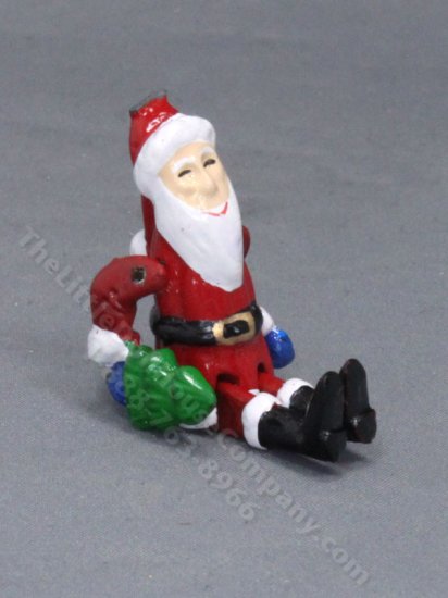 (image for) Miniature Pewter Santa Claus Toy for Dollhouses