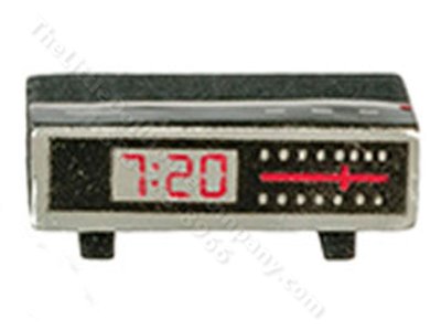 (image for) Miniature Clock Radio for Dollhouses