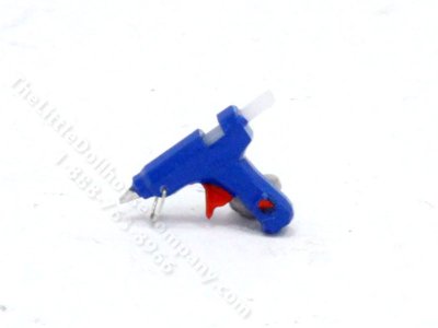 (image for) Miniature Blue Glue Gun for Dollhouses